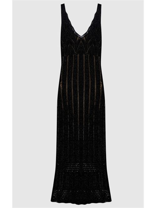 MIDI DRESS TWIN SET | 261TT332211646 NERO LUREX
